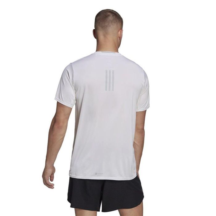 Camiseta de Manga Corta Hombre Adidas D4R Blanco 9-10 Años 4