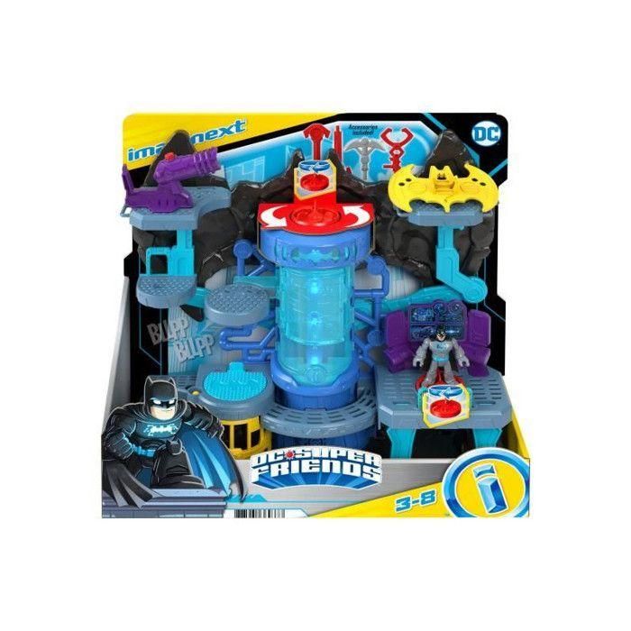 Imaginext Batcueva de Batman con Sonidos y Figura de Batman que se Ilumina - Juguete para Niños de 3 a 8 Años 3 Imaginext Batcueva de Batman con Sonidos y Figura de Batman que se Ilumina - Juguete para Niños de 3 a 8 Años 3