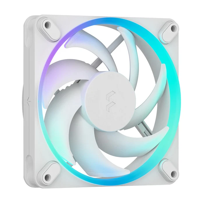 Fractal Design Ventilador Caja Momentum 12 RGB White FD-F-MR1-1202, 120mm, ARGB, 2200 RPM, 28.03 dB 2
