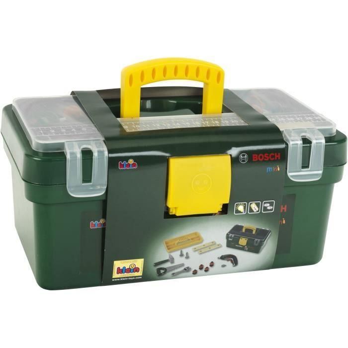 BOSCH - Caja de herramientas Bosch con controlador y compartimentos para niños 1 BOSCH - Caja de herramientas Bosch con controlador y compartimentos para niños 1