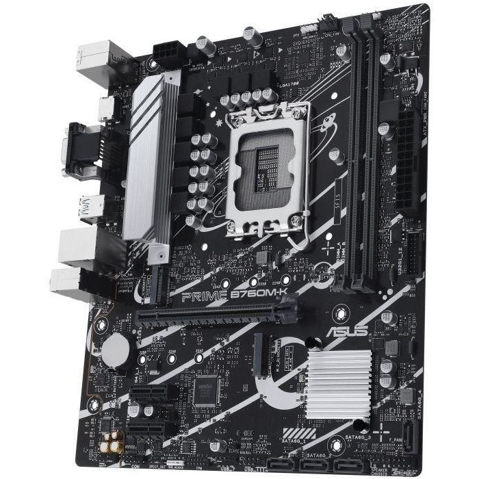 ASUS ASU1690884306209 Placa base PRIME B760M-K LGA 1700 DDR5 micro ATX 2 ASUS ASU1690884306209 Placa base PRIME B760M-K LGA 1700 DDR5 micro ATX 2