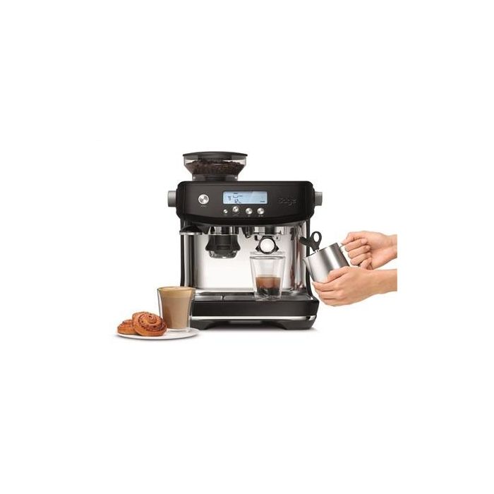 Sage SES878BTR4EEU1 Cafetera Barista Pro™ Negra con Pantalla LCD, Molinillo Cónico Integrado y Portafiltros de 54 mm 2 Sage SES878BTR4EEU1 Cafetera Barista Pro™ Negra con Pantalla LCD, Molinillo Cónico Integrado y Portafiltros de 54 mm 2