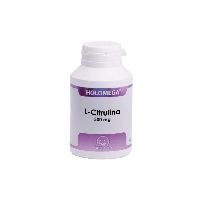 Holomega L-Citrulina-DL-Malato y Vitamina C 180 Cápsulas. Complemento apto para vegetarianos y diabéticos.