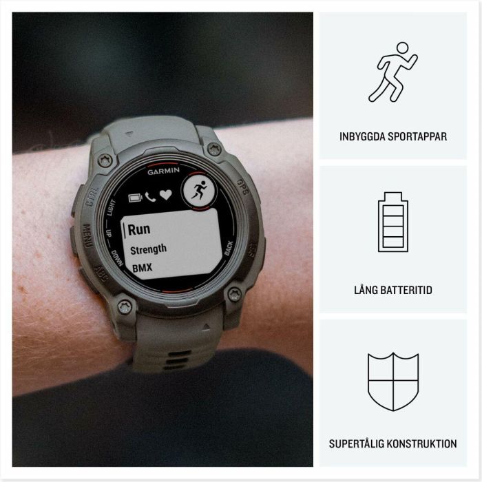 Garmin Instinct E 2,18 cm (0.86") MIP 40 mm Digital 166 x 166 Pixeles Negro GPS (satélite) 26 Garmin Instinct E 2,18 cm (0.86") MIP 40 mm Digital 166 x 166 Pixeles Negro GPS (satélite) 26