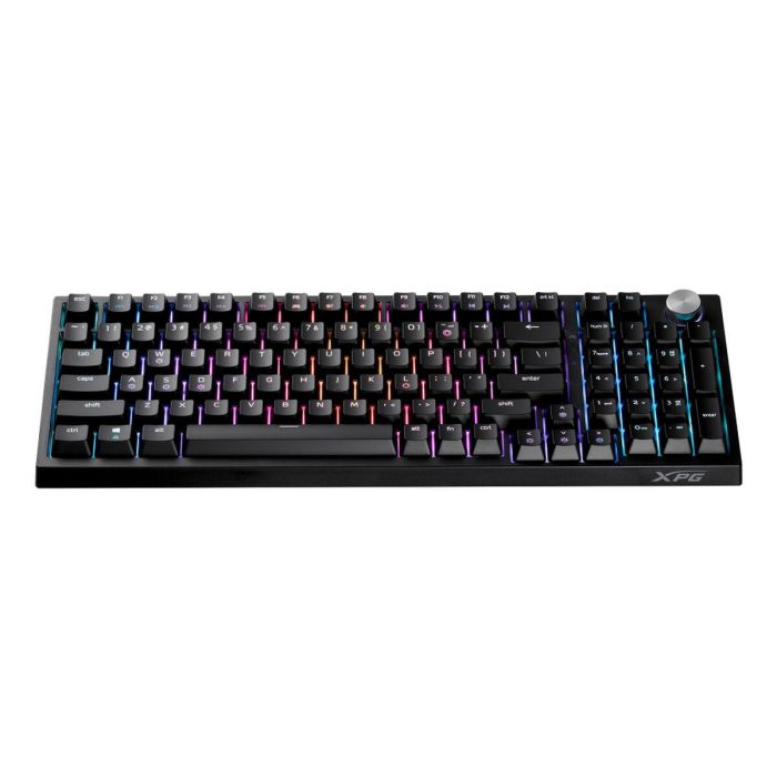 XPG SORCERER Teclado Gaming Mecánico RGB USB Español Negro con Interruptor XPG Rojo 96% y Cable USB-C Desmontable 3