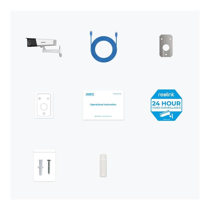 Reolink Duo Series P730 Cámara de Seguridad IP PoE Exterior Cableado 8MP