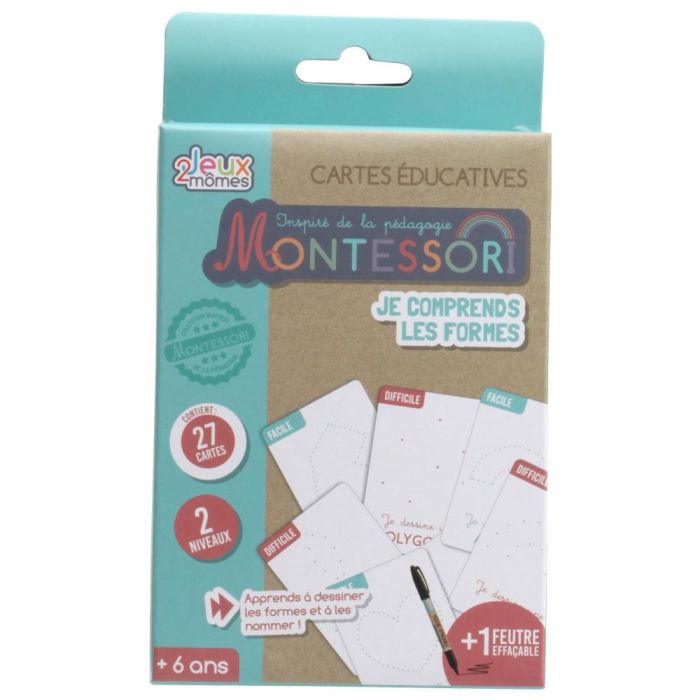 Jeux 2 momes Juego de Formas Montessori para Aprender Formas y Dibujar con Rotulador Borrable 1 Jeux 2 momes Juego de Formas Montessori para Aprender Formas y Dibujar con Rotulador Borrable 1