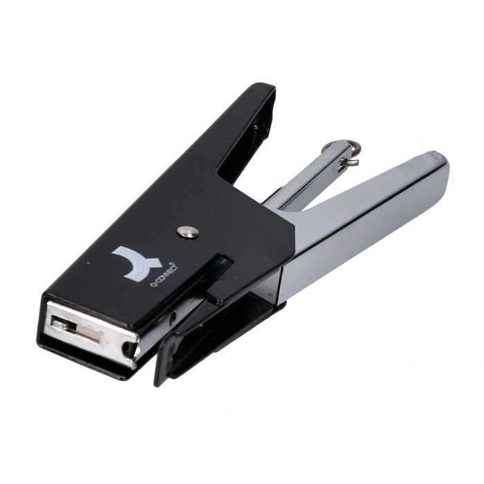 Q-connect Grapadora de Tenaza Capacidad 15 Hojas Grapas 21/4 Metalizada 3