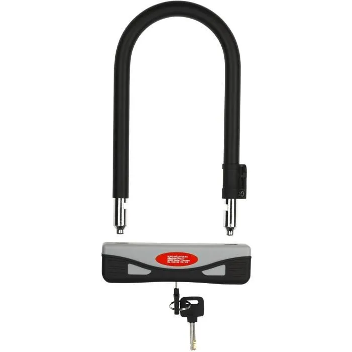 Burg Wachter Candado U 1600 HB 170/210 Acero Ultrarresistente 16mm Doble Bloqueo Antirrobo Bicicleta 1