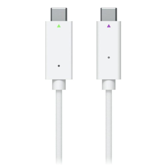 Ubiquiti AI Theta Cable de Vídeo de Recambio de 1m (3.3 ft) para Lentes y Hub, Forro de Tela Trenzada, 3.3mm Diámetro, Blanco 3