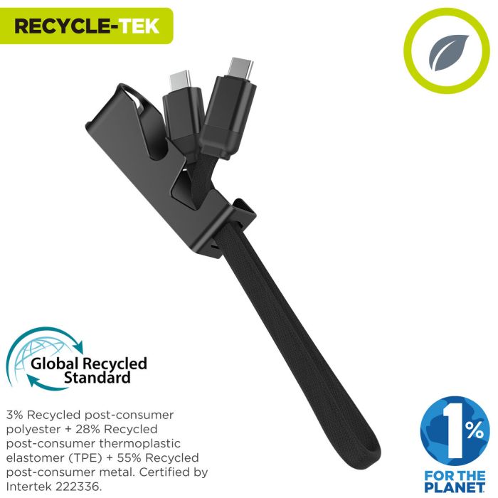 Cable USB Muvit MC167-RA-A Negro 11