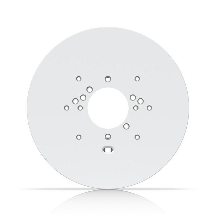 Ubiquiti Placa de Montaje para Gang Box Ø140x12mm, Policarbonato, Compatible con Cámaras UniFi Protect
