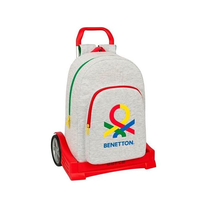 Safta Mochila 876 + Carro Evolution Benetton "Pop" Safta Mochila 876 + Carro Evolution Benetton "Pop"