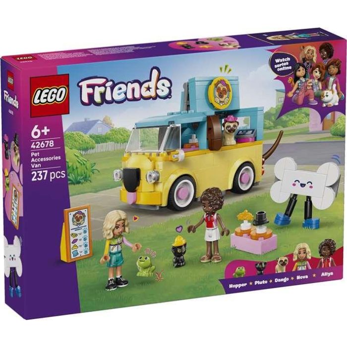 Juego de construccion furgoneta de accesorios caninos lego lego friends 4 Juego de construccion furgoneta de accesorios caninos lego lego friends 4