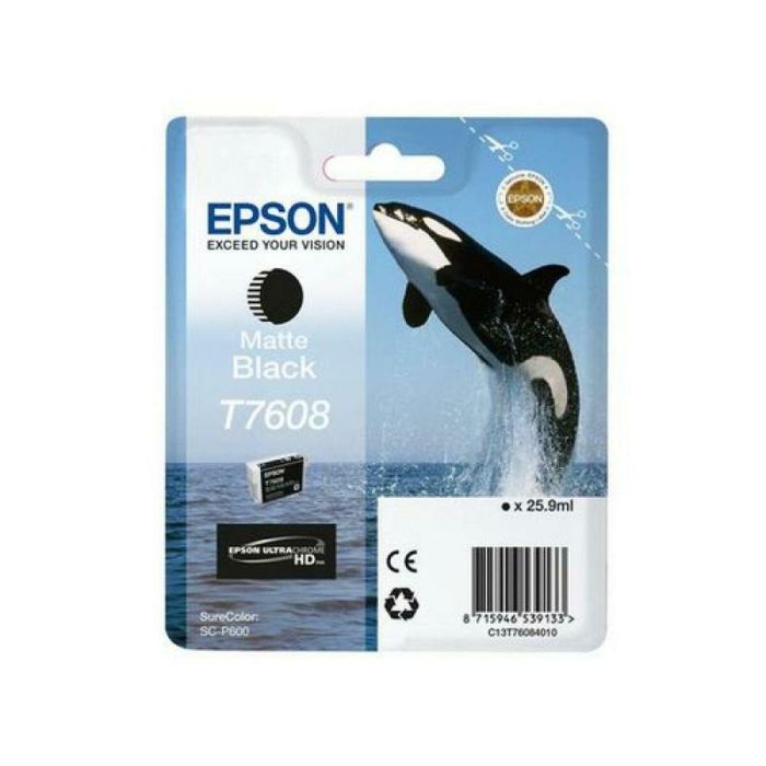 EPSON SURECOLOR SC-P600 Cartucho negro mate 1 EPSON SURECOLOR SC-P600 Cartucho negro mate 1