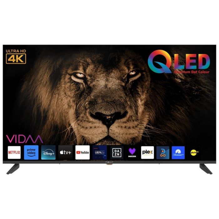 Nevir NVR-QLED100-554K2S-SMAN TV 55 Pulgadas QLED 4K UHD Frameless VIDAA HOME HDR Smart TV
