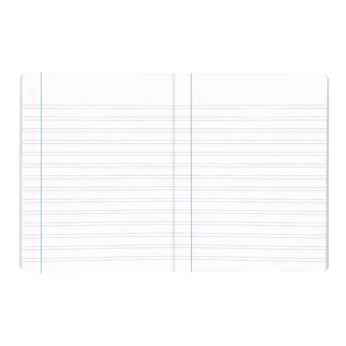 Liderpapel Libreta smart A5 16 hojas 60gr Cuadro Pauta 4ª 3,5 mm con Margen 7