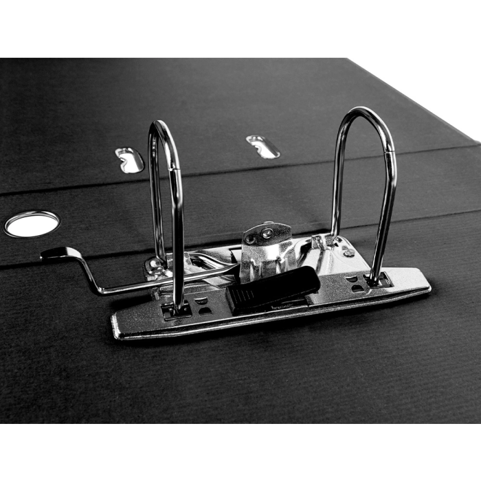 Carpeta de anillas Liderpapel AZ32 Negro A4 8