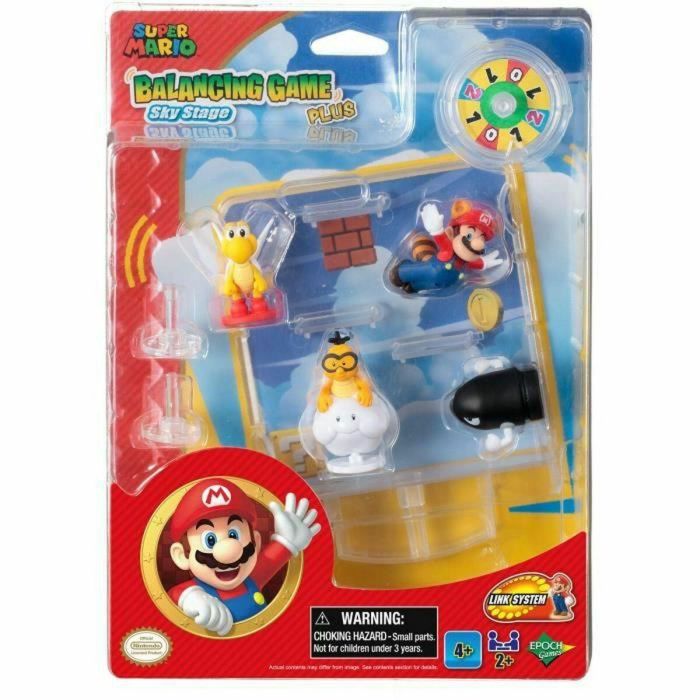 Juego balanceo super mario sky stage, incluye 3 figuras 12,80 x 10,50 cm 1 Juego balanceo super mario sky stage, incluye 3 figuras 12,80 x 10,50 cm 1
