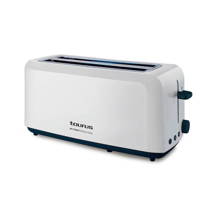 Taurus Tostador duplo cool 1450W, 2 ranuras extra anchas, 6 niveles de tostado, descongelar, recalentar y cancelar Taurus Tostador duplo cool 1450W, 2 ranuras extra anchas, 6 niveles de tostado, descongelar, recalentar y cancelar