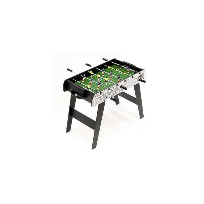 Ociotrends Futbolín infantil 91x50.8x73.5 cm, con 14 jugadores y 2 bolas, para 2 jugadores, edad +8 años, MDF 2