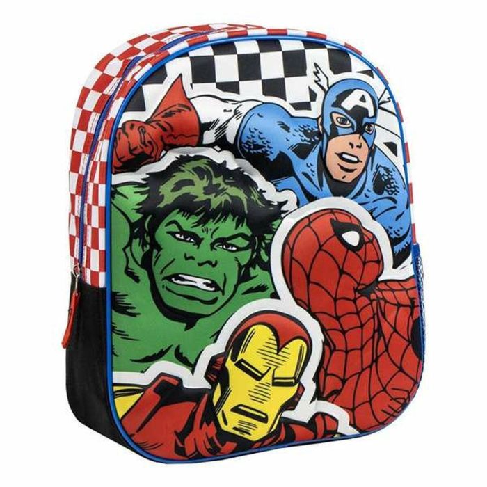 Mochila infantil 3D avengers 25.0 x 31.0 x 10.0 cm Mochila infantil 3D avengers 25.0 x 31.0 x 10.0 cm