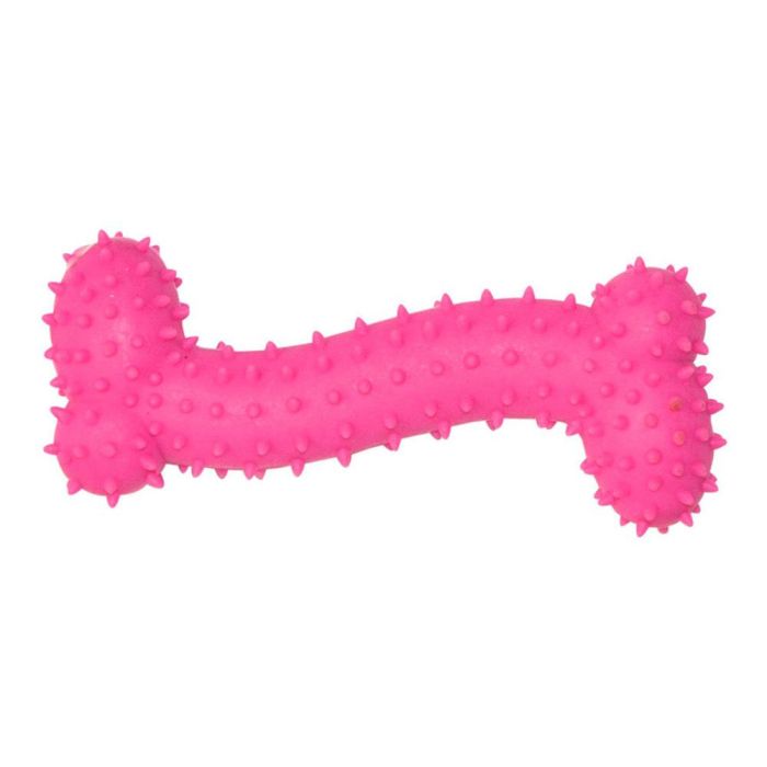Nayeco Mini hueso de goma con pinchos para mascotas 11 cm colores surtidos 1 Nayeco Mini hueso de goma con pinchos para mascotas 11 cm colores surtidos 1