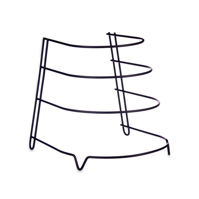 Soporte para 3 Sartenes Kinvara - Negro Metal 24x24x26.5 cm (7 Unidades) 1 Soporte para 3 Sartenes Kinvara - Negro Metal 24x24x26.5 cm (7 Unidades) 1