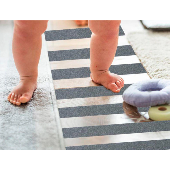 Q-connect Cinta Antideslizante Gris 5mt x 50 mm 6