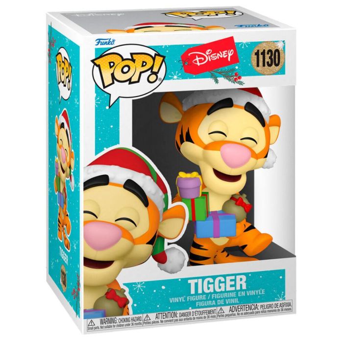 Funko 57749 - Funko Pop! Tigger Navidad Winnie The Pooh, Figura de Vinilo de 9 cm 2 Funko 57749 - Funko Pop! Tigger Navidad Winnie The Pooh, Figura de Vinilo de 9 cm 2