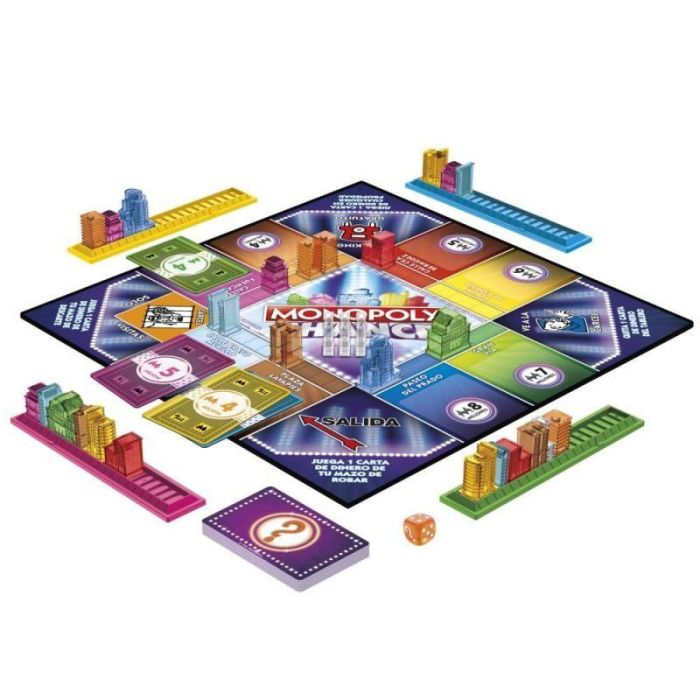 Hasbro Games F8555 Monopoly Chance Juego Rápido para 20 Minutos 1 Hasbro Games F8555 Monopoly Chance Juego Rápido para 20 Minutos 1