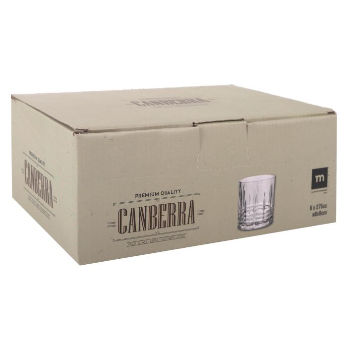 La Mediterranea Vaso Canberra 275 cc, 8x9 cm (48 Unidades) 6