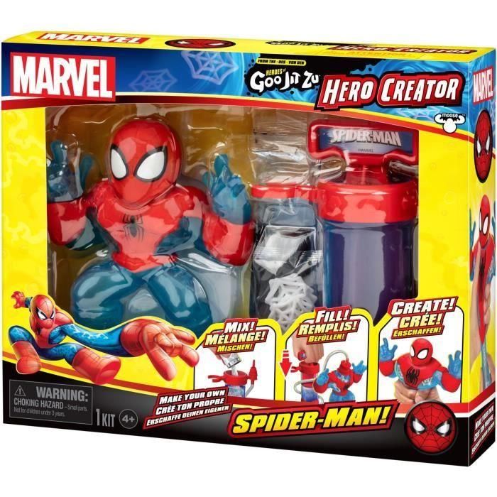 Figura - HÉROES DE GOO JIT ZU - MARVEL - Spiderman Creador - 11 cm 3