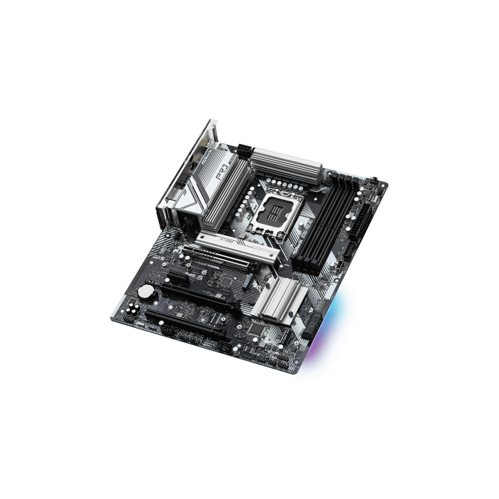 ASRock 90-MXBKS0-A0UAYZ Placa Base B760 PRO RS para Intel LGA 1700 ATX DDR5 2