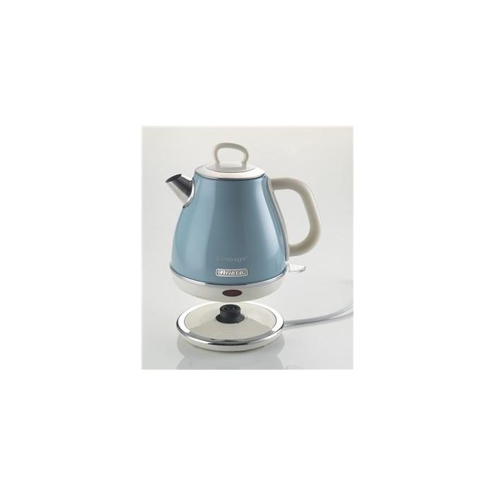 Ariete 2868/05 Hervidor Vintage Azul 1 Litro, Diseño Retro, Filtro de Metal y Auto Apagado 2 Ariete 2868/05 Hervidor Vintage Azul 1 Litro, Diseño Retro, Filtro de Metal y Auto Apagado 2