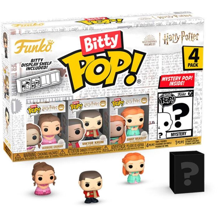 Blister 4 figuras Bitty POP Harry Potter Hermione 1