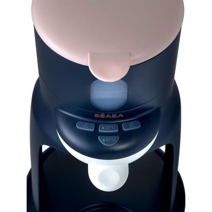 Beaba Bib'expresso Nueva Generación Calentador Biberones y Preparador de Leche Rápido con Baño María Azul Medianoche 2