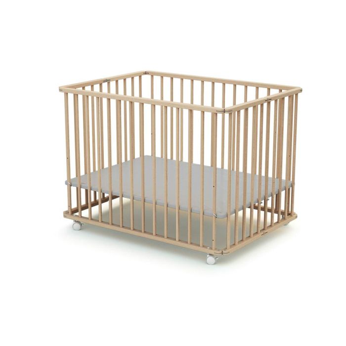 Parque de juegos WEBABY Beige 70 x 100 cm 4