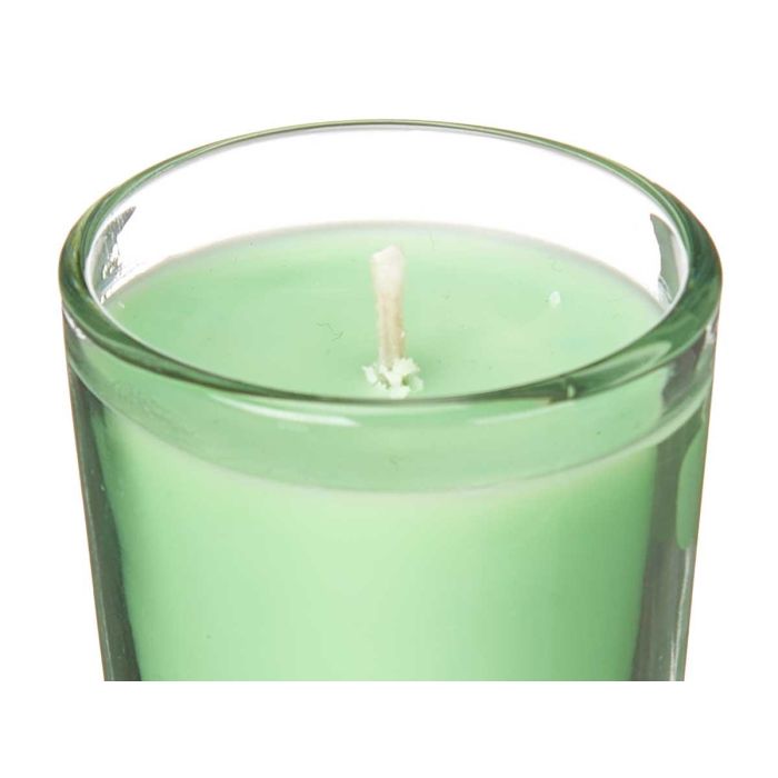 Set 6 Velas Vaso Vidrio Jazmin Acorde 16X6CM (12 Unidades) 3 Set 6 Velas Vaso Vidrio Jazmin Acorde 16X6CM (12 Unidades) 3