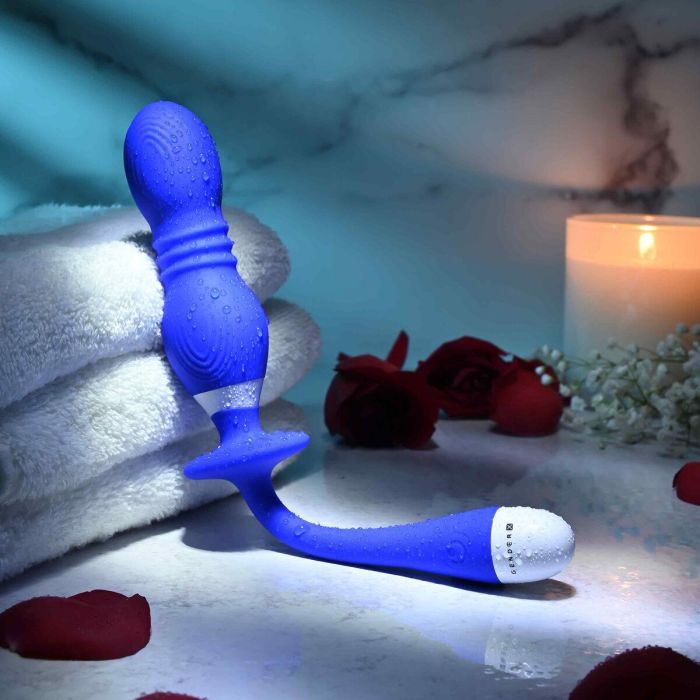 Vibrador Gender X Gender X Azul 5 Vibrador Gender X Gender X Azul 5