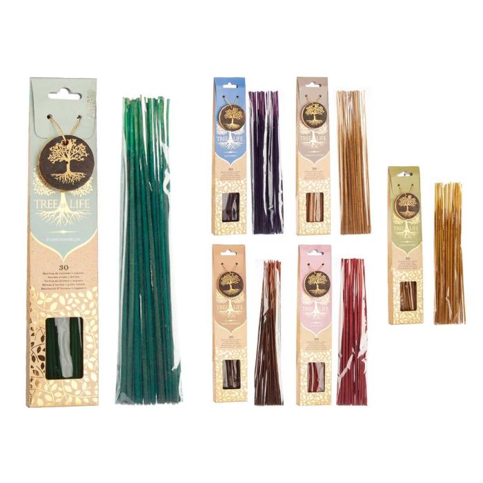 30 Barras de Incienso Surtido 6 Aromas con Soporte de Madera - Acorde, 6x30x2 cm (72 Unidades) 1 30 Barras de Incienso Surtido 6 Aromas con Soporte de Madera - Acorde, 6x30x2 cm (72 Unidades) 1