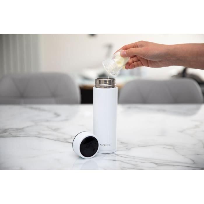 Preparación del biberón - NUBY - RapidCool - Listo en 2 minutos - Blanco 2