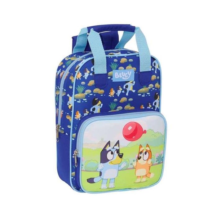 Mochila Escolar Bluey Azul marino 20 x 28 x 8 cm
