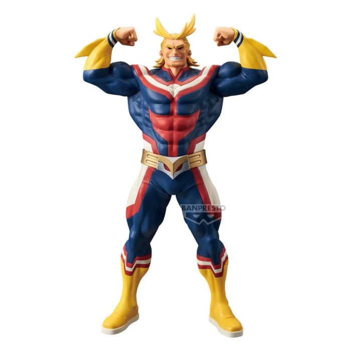 Banpresto BP29074P Figura All Might My Hero Academia Grandista, pre-pintada, coleccionable PVC/ABS 28cm