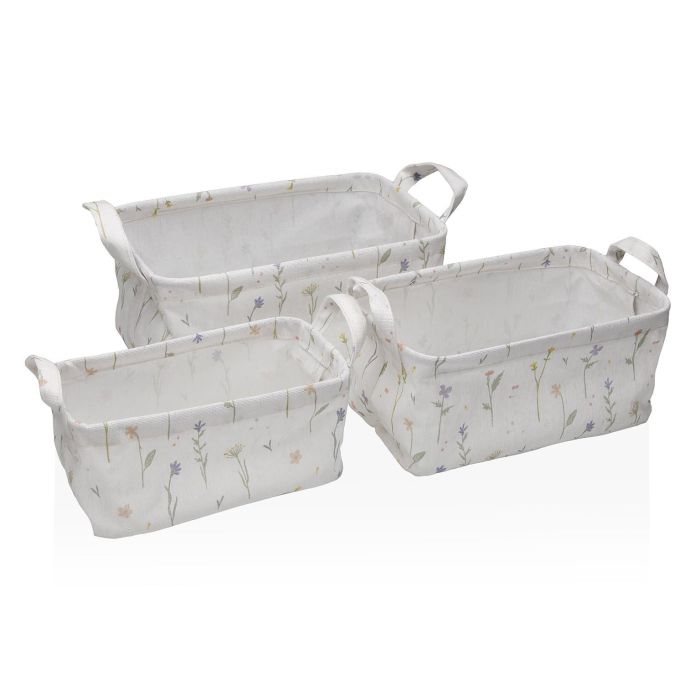 Set 3 Cestas Rectangulares Laison Versa 18X14CM (2 Unidades) Set 3 Cestas Rectangulares Laison Versa 18X14CM (2 Unidades)