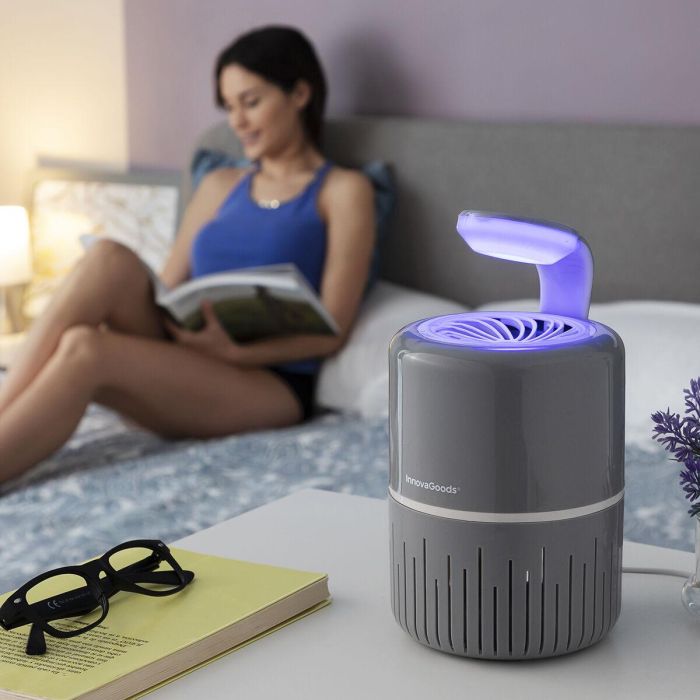 Lámpara Antimosquitos por Succión KL Drain InnovaGoods 12 Lámpara Antimosquitos por Succión KL Drain InnovaGoods 12