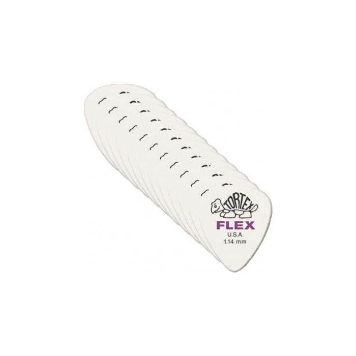 Pack De 12 Unidades Tortex Flex / Standard - 1,14Mm Pack De 12 Unidades Tortex Flex / Standard - 1,14Mm