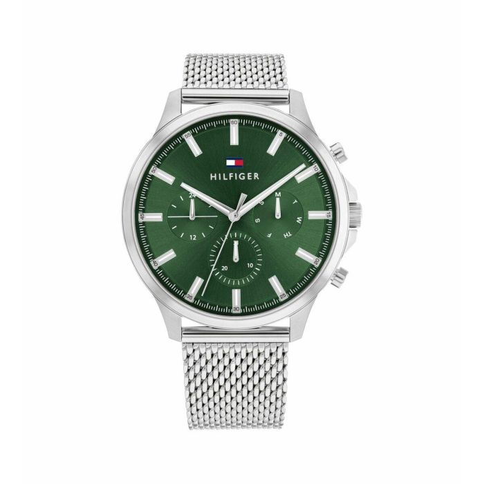 Reloj Hombre Tommy Hilfiger 1683474 Verde Plateado 3 Reloj Hombre Tommy Hilfiger 1683474 Verde Plateado 3