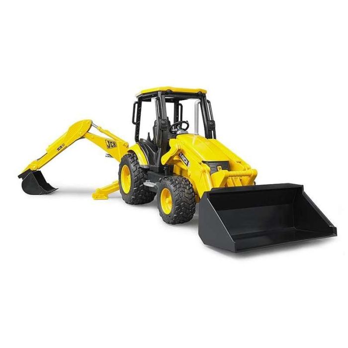 Bruder 02427 Excavadora Mixta JCB Midi CX Juguete 3 en 1: Miniexcavadora, Cargadora y Tractor con pala frontal funcional 5 Bruder 02427 Excavadora Mixta JCB Midi CX Juguete 3 en 1: Miniexcavadora, Cargadora y Tractor con pala frontal funcional 5