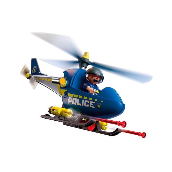 PLAYMOBIL 72080 Helicóptero Policía City Action con Radar - Juguete de Aventuras para Niños +4 Años 1 PLAYMOBIL 72080 Helicóptero Policía City Action con Radar - Juguete de Aventuras para Niños +4 Años 1